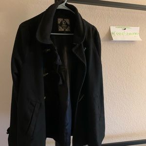 Old Black Peacoat🖤